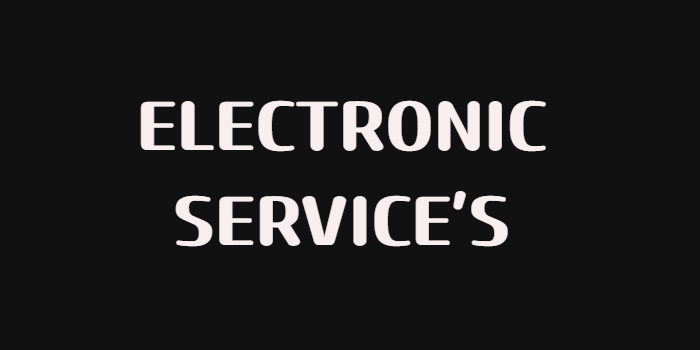 ELECTRONIC SERVICES